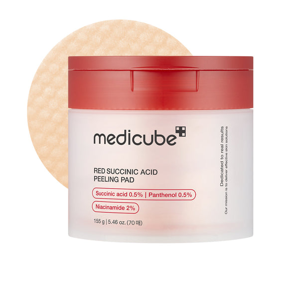 🎁 Red Succinic Acid Panthenol Pads (100% off) - medicube.us