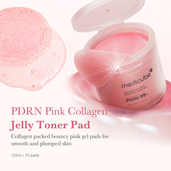 [GIFT] PDRN Pink Collagen Gel Toner Pad alternate view